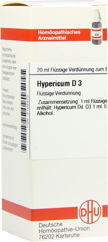 HYPERICUM D 3 Dilution
