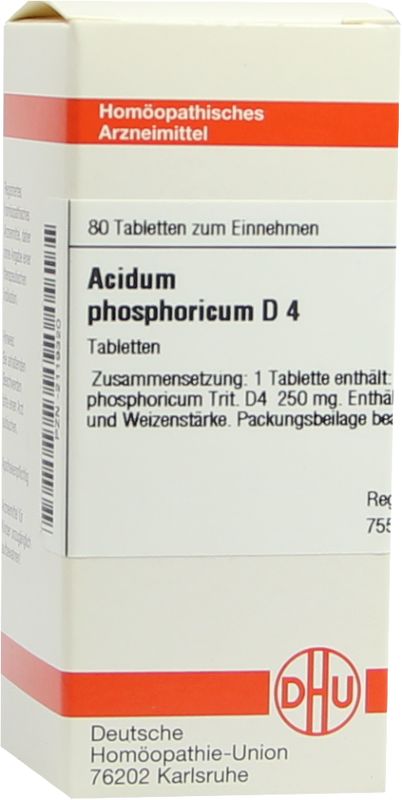 ACIDUM PHOSPHORICUM D 4 Tabletten