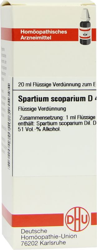 SPARTIUM SCOPARIUM D 4 Dilution