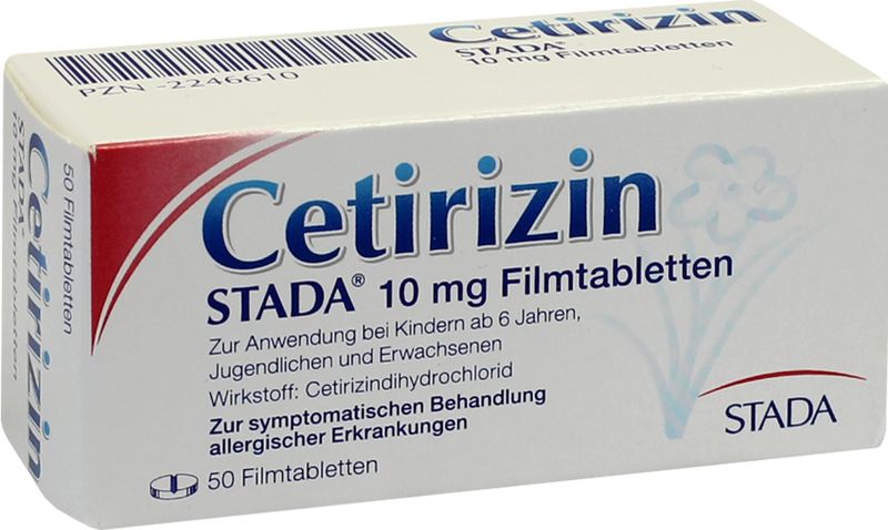 CETIRIZIN STADA 10 mg Filmtabletten