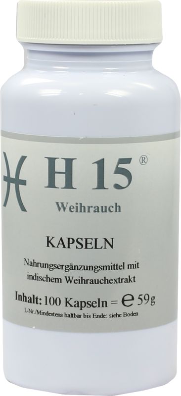 H 15 Weihrauchkapseln 350 mg