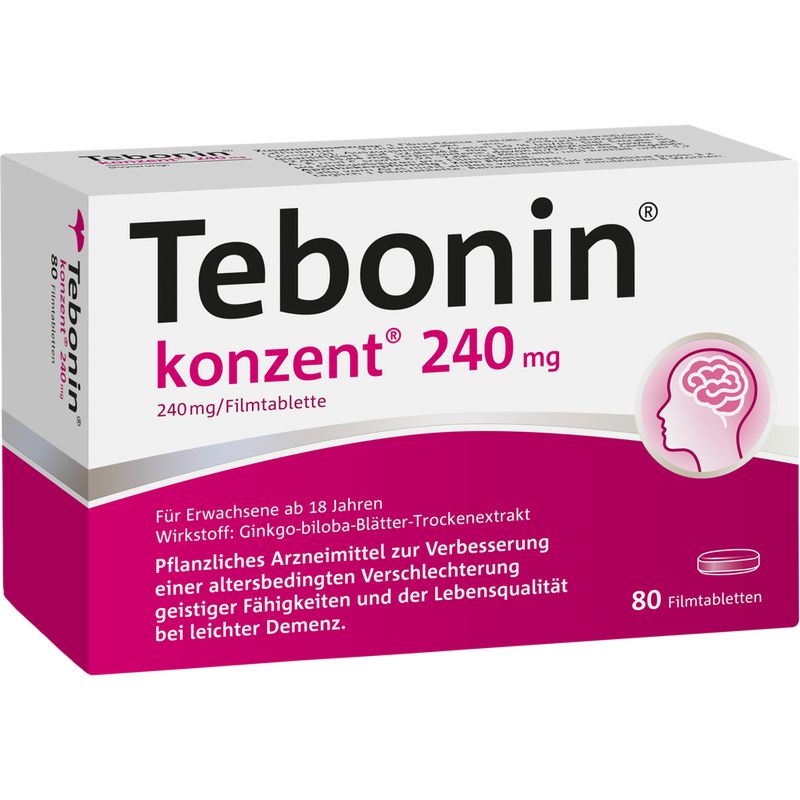 TEBONIN konzent 240 mg Filmtabletten