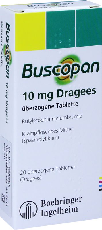 BUSCOPAN 10 mg Dragees