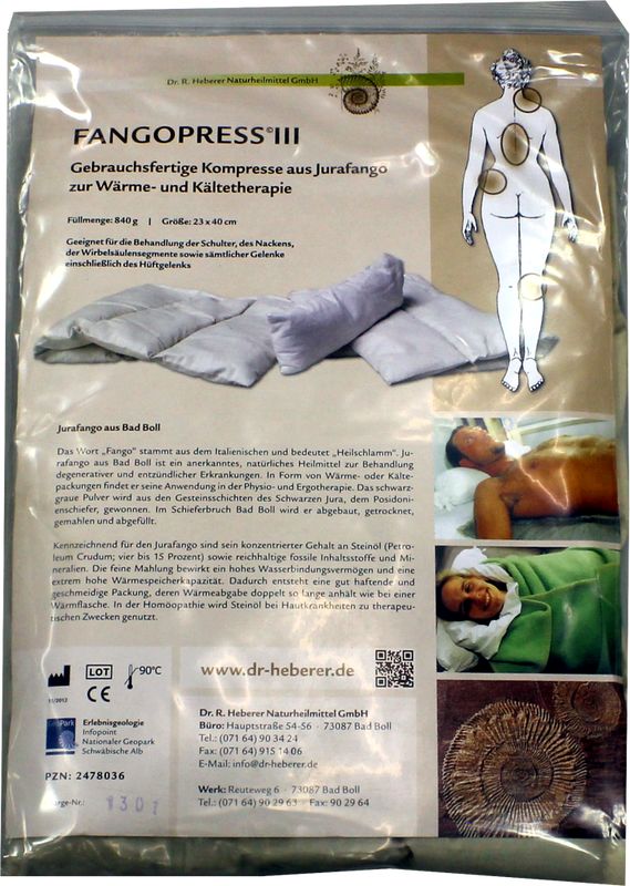 FANGOPRESS Kompressen Gr.III 23x40 cm