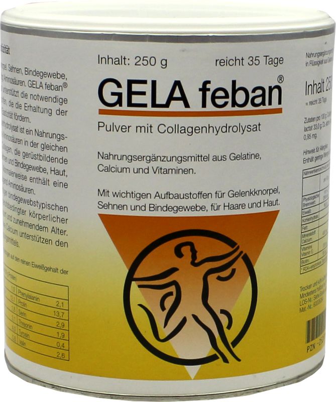 GELA FEBAN Pulver m.Gelatinehydrolysat plus