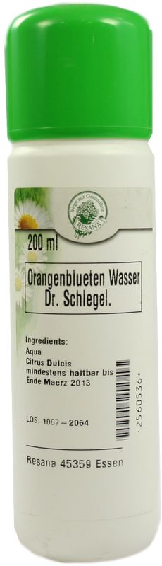 ORANGENBLTENWASSER Dr.Schlegel