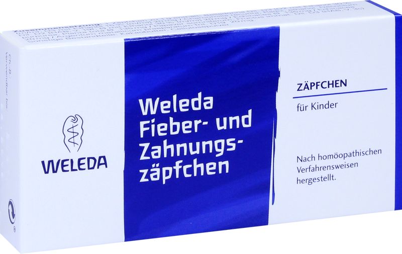 WELEDA Fieber- und Zahnungszpfchen
