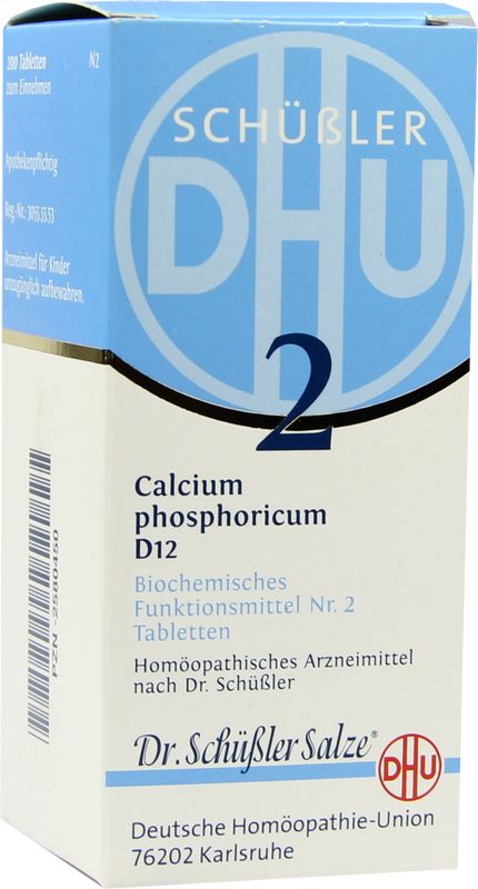 BIOCHEMIE DHU 2 Calcium phosphoricum D 12 Tabl.