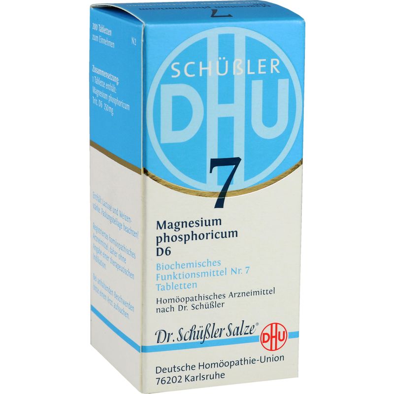 BIOCHEMIE DHU 7 Magnesium phosphoricum D 6 Tabl.