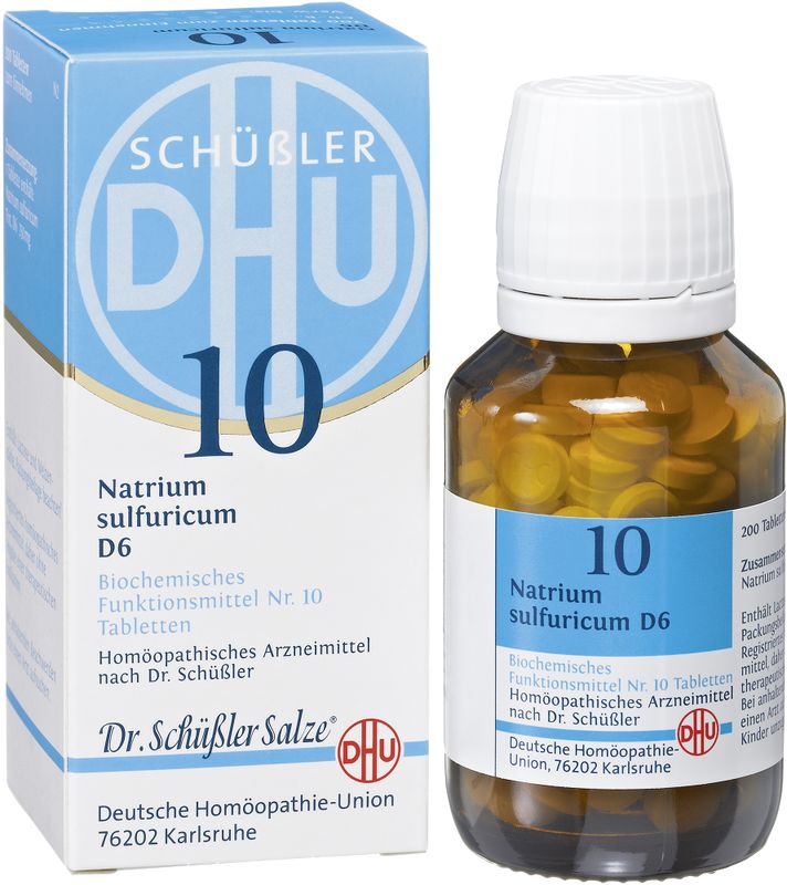 BIOCHEMIE DHU 10 Natrium sulfuricum D 6 Tabletten