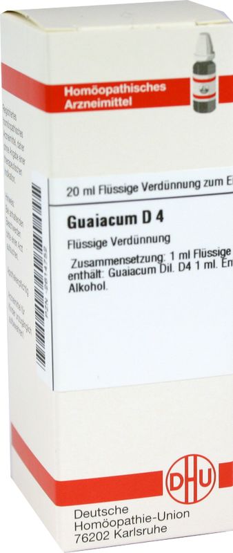 GUAIACUM D 4 Dilution