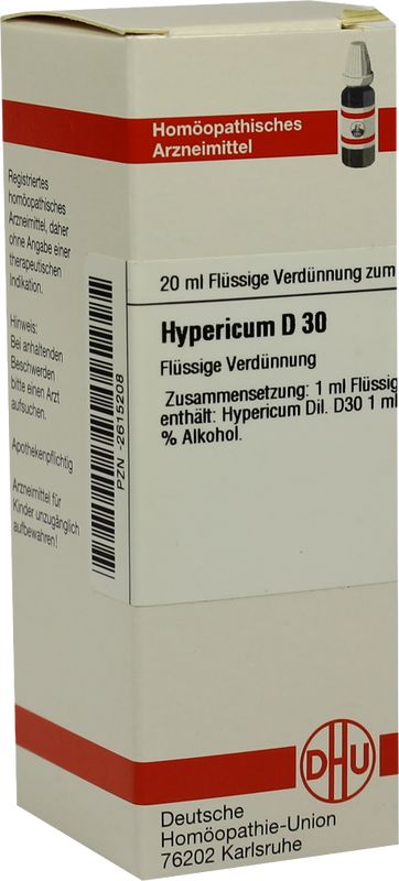 HYPERICUM D 30 Dilution