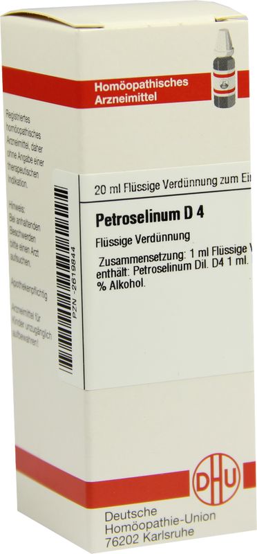 PETROSELINUM D 4 Dilution