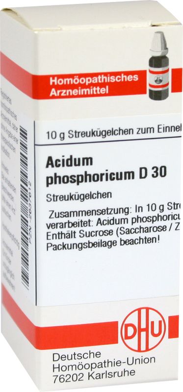 ACIDUM PHOSPHORICUM D 30 Globuli