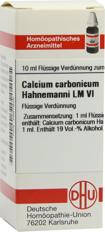CALCIUM CARBONICUM Hahnemanni LM VI Dilution