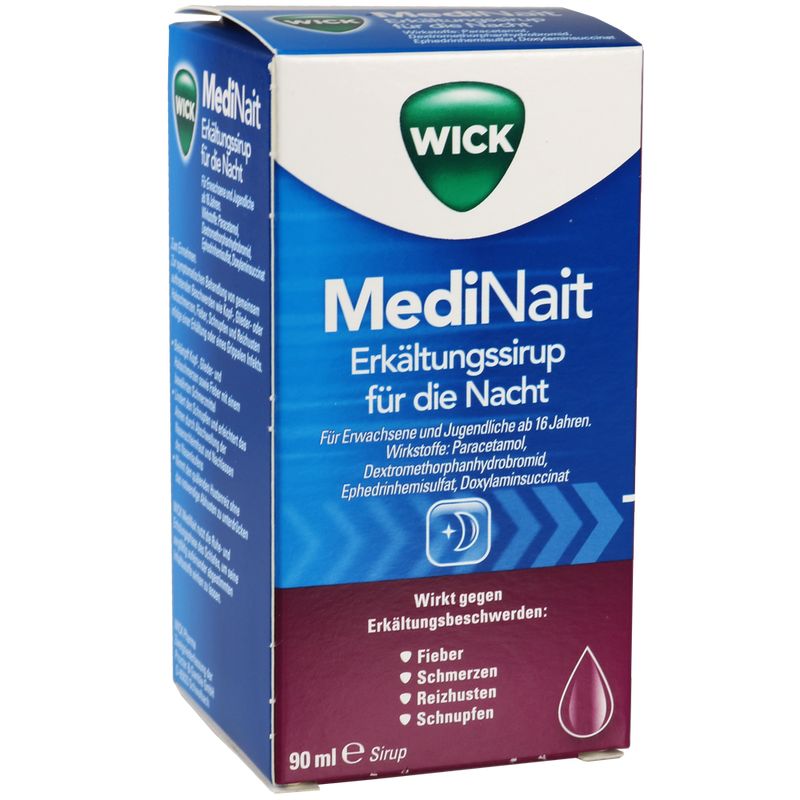 WICK MediNait Erkltungssirup fr die Nacht