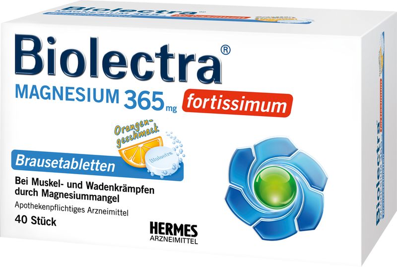 BIOLECTRA Magnesium 365 mg fortissimum Orange