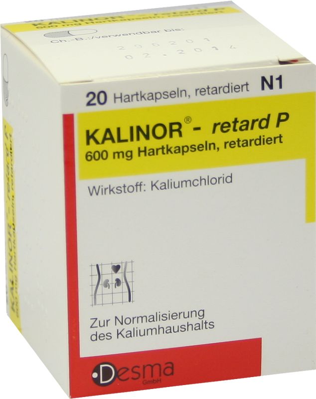 KALINOR retard P 600 mg Hartkapseln