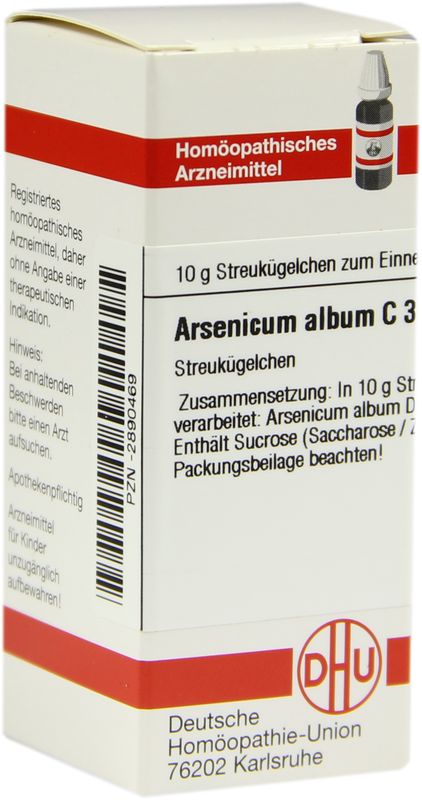ARSENICUM ALBUM C 30 Globuli