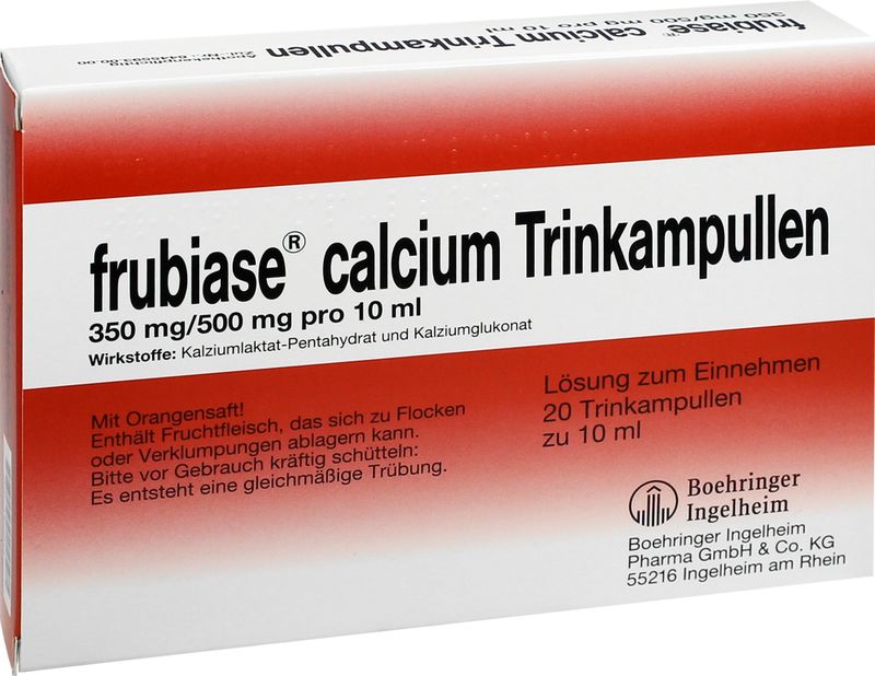 FRUBIASE CALCIUM T Trinkampullen