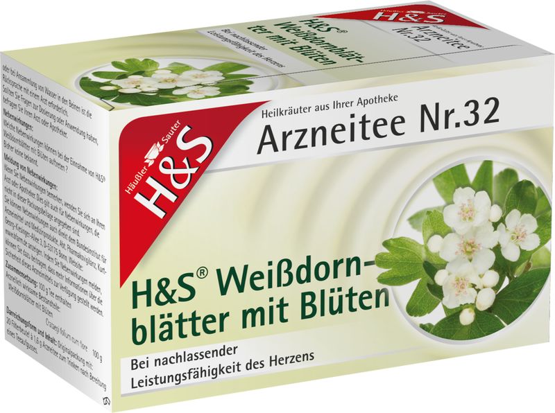 H&S Weidornbltter mit Blten Filterbeutel