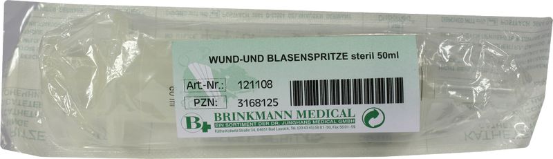 WUND UND BLASENSPRITZE 50 ml steril