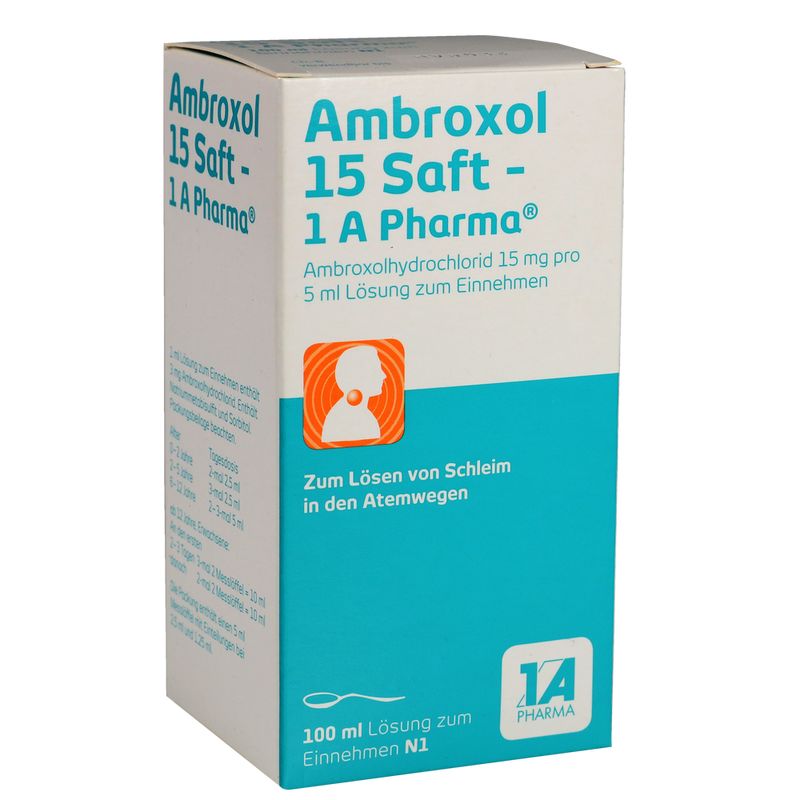 AMBROXOL 15 Saft-1A Pharma