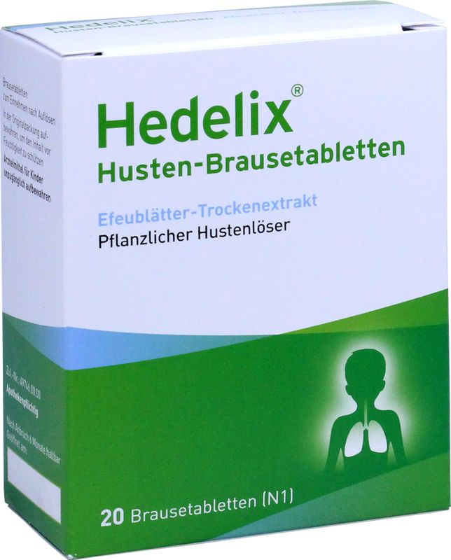HEDELIX Husten-Brausetabletten