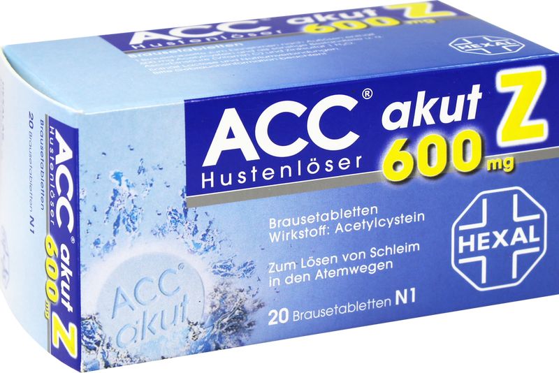 ACC akut 600 Z Hustenlser Brausetabletten