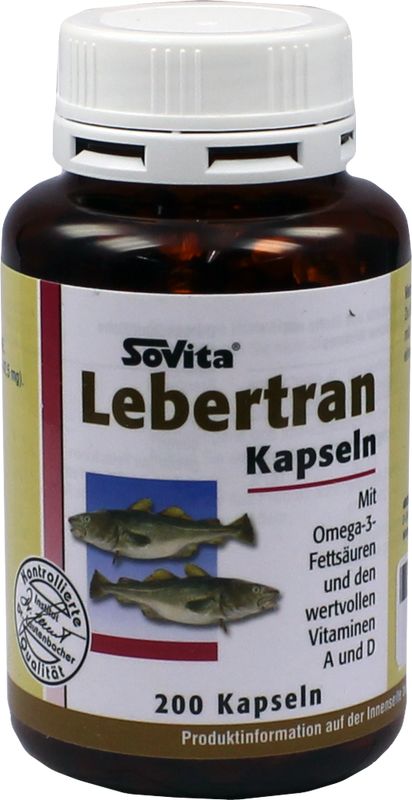 LEBERTRAN KAPSELN 500 mg