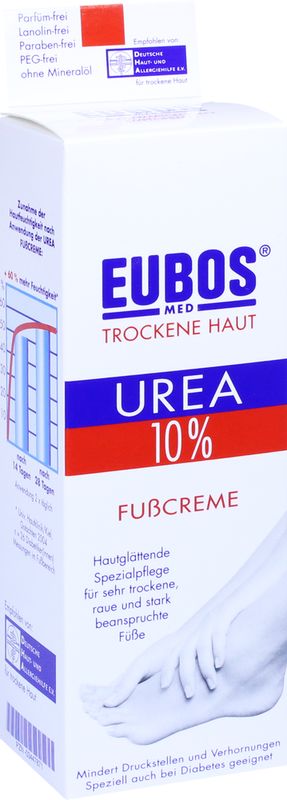 EUBOS TROCKENE Haut Urea 10% Fucreme