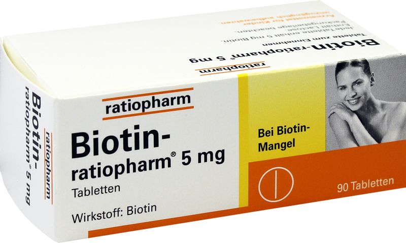 BIOTIN-RATIOPHARM 5 mg Tabletten