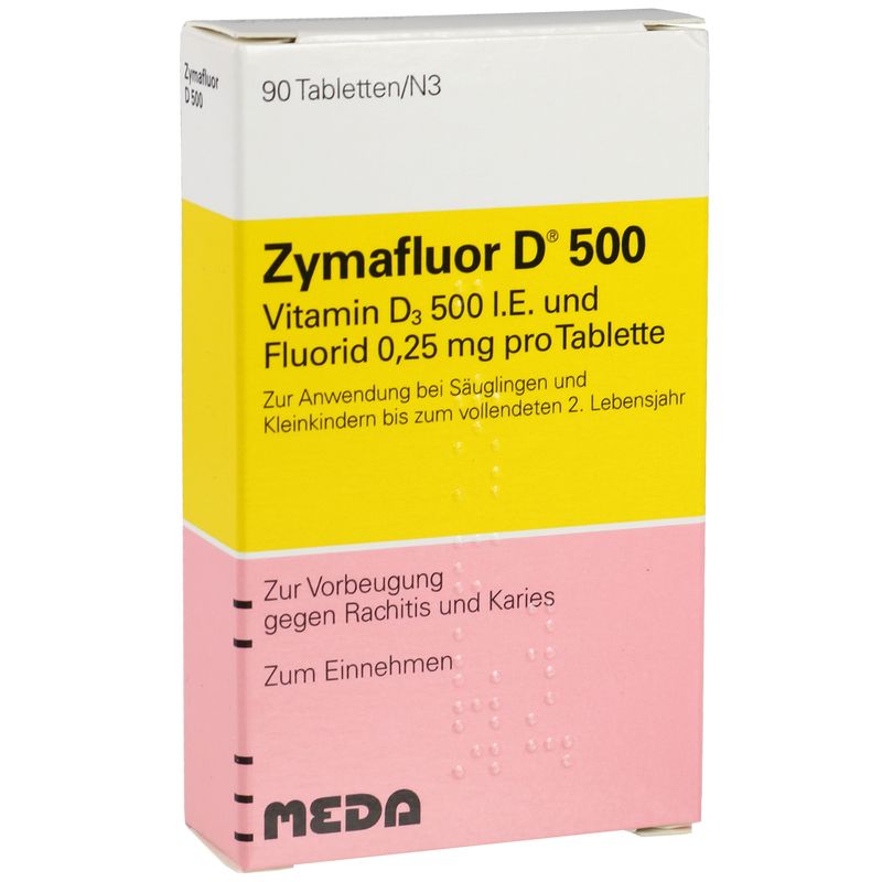 ZYMAFLUOR D 500 Tabletten