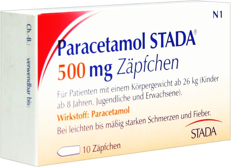 PARACETAMOL STADA 500 mg Zpfchen