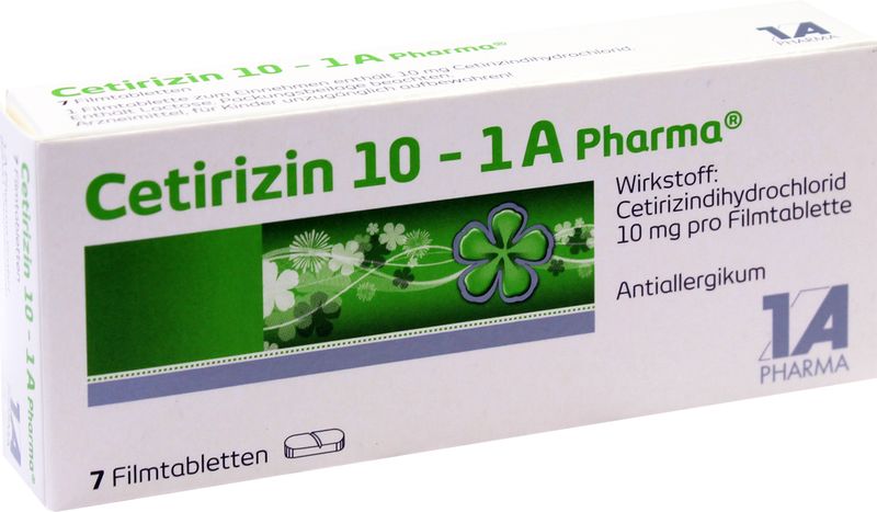 CETIRIZIN 10-1A Pharma Filmtabletten