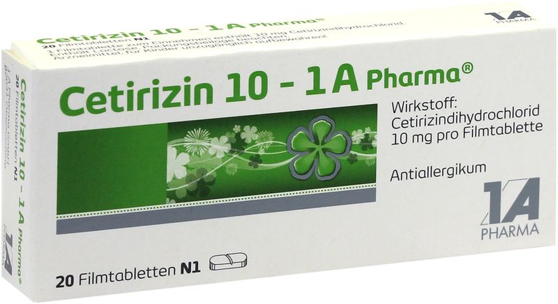 CETIRIZIN 10-1A Pharma Filmtabletten