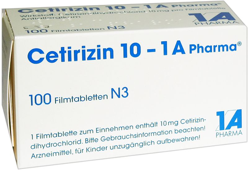 CETIRIZIN 10-1A Pharma Filmtabletten