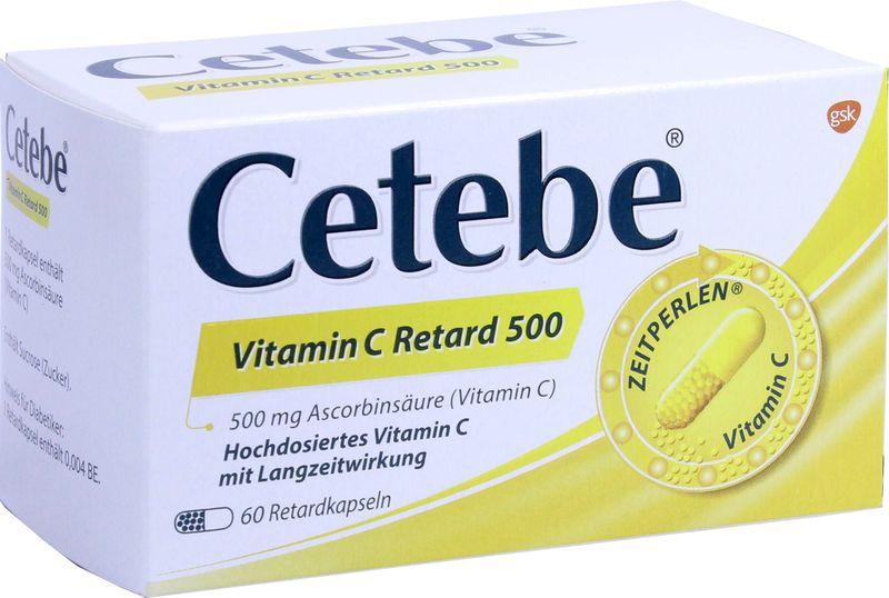 CETEBE Vitamin C Retardkapseln 500 mg