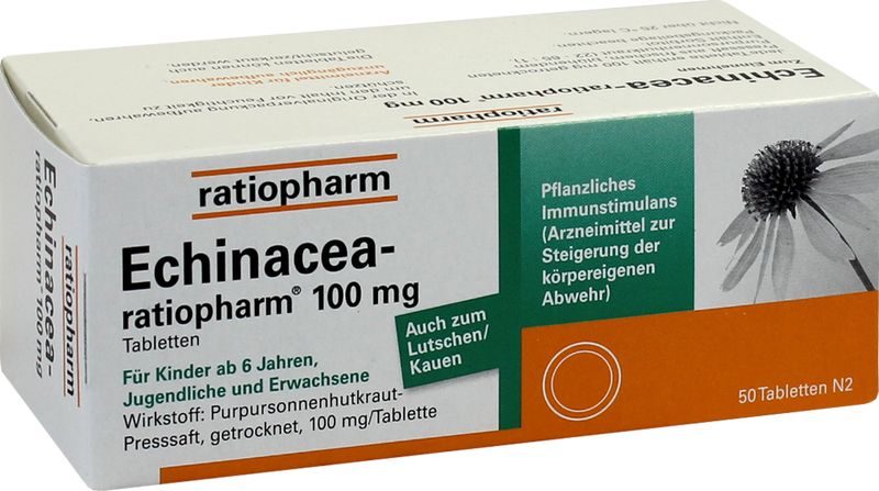 ECHINACEA-RATIOPHARM 100 mg Tabletten