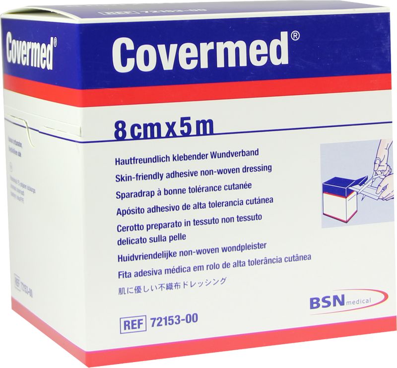 COVERMED Pflaster Meterware 8 cmx5 m Rolle
