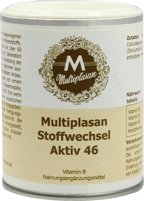 MULTIPLASAN Stoffwechsel Aktiv 46 Tabletten
