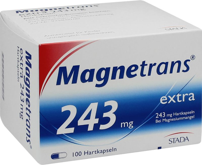 MAGNETRANS extra 243 mg Hartkapseln