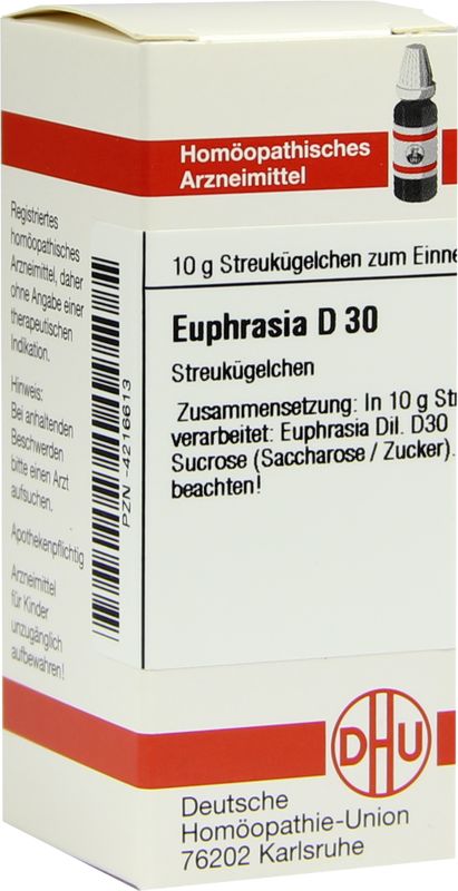 EUPHRASIA D 30 Globuli
