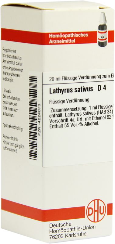 LATHYRUS SATIVUS D 4 Dilution