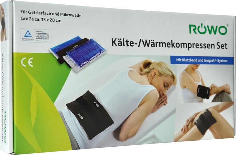 RWO Kalt-Warm-Kompresse m.Klettbandage 2 St.