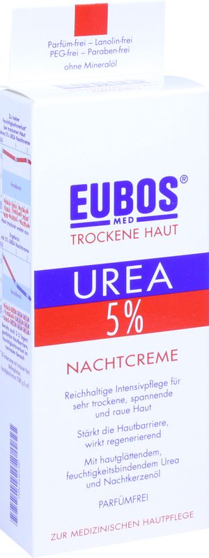 EUBOS TROCKENE Haut Urea 5% Nachtcreme