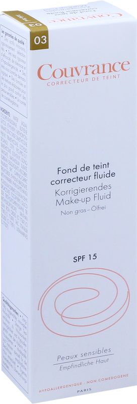 AVENE Couvrance korrigier.Make-up Fluid sand 3.0