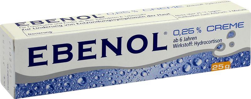 EBENOL 0,25% Creme