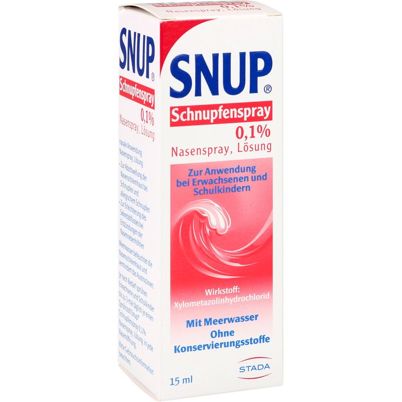 SNUP Schnupfenspray 0,1% Nasenspray