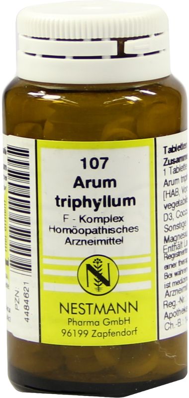 ARUM TRIPHYLLUM F Komplex Nr.107 Tabletten